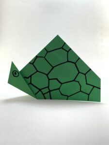 Tortue en Origami facile à faire - Artigamis.fr