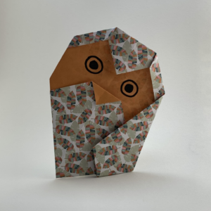 Hibou en Origami - Artigamis.fr