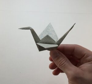 Grue en Origami - Artigamis.fr