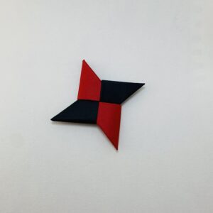 Shuriken en Origami avec 2 feuilles - Artigamis.fr